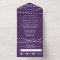 The String Lights On Purple Wedding Collection