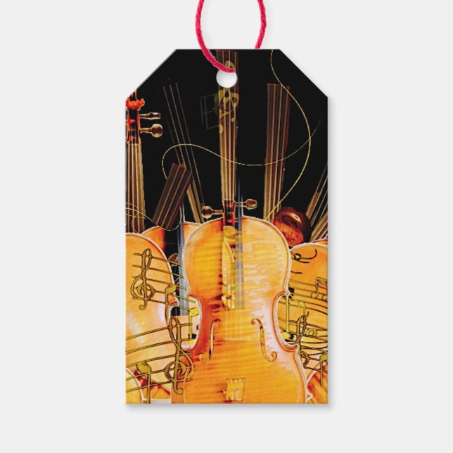 THE STRINGS OF SUNSHINE GIFT TAGS (Front)