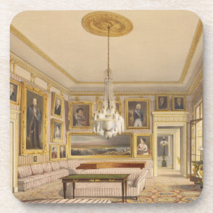 The Striped Drawing Room, Apsley House, 1853 (prin Coaster