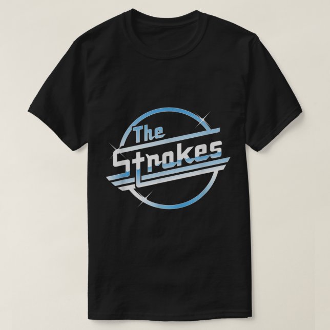 The Strokes Official Logo  T-Shirt (Design Front)