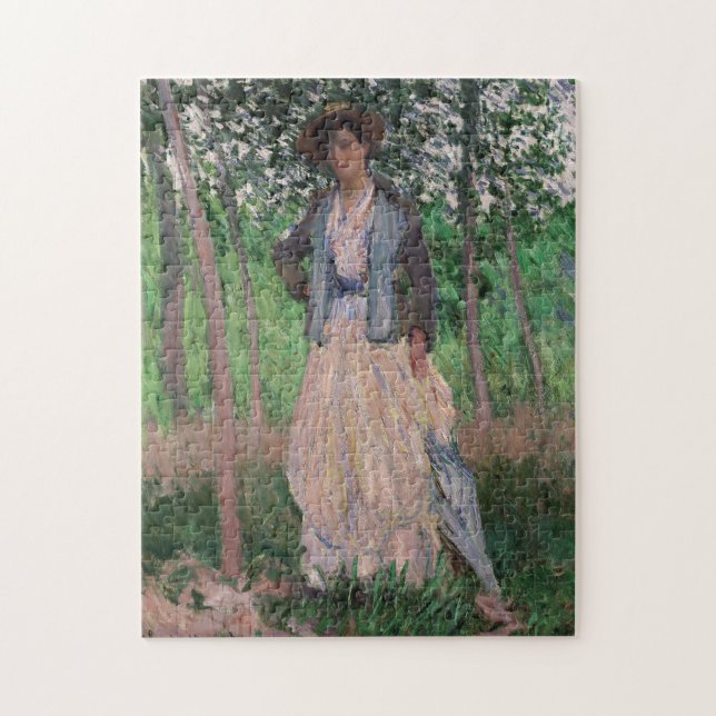 The Stroller - Claude Monet Jigsaw Puzzle (Vertical)