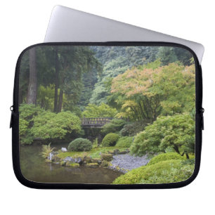 The Strolling Pond with Moon Bridge Laptop Sleeve