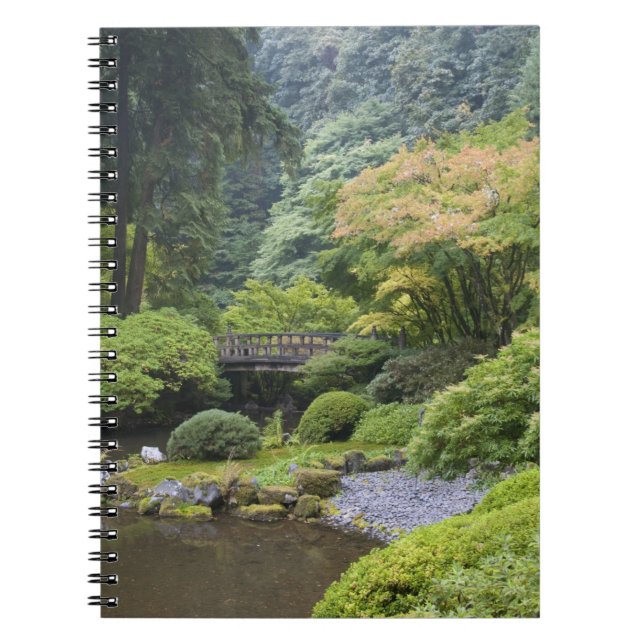 The Strolling Pond with Moon Bridge Notebook (Front)