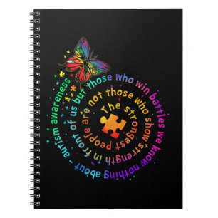The strongest people are not those who show streng notebook