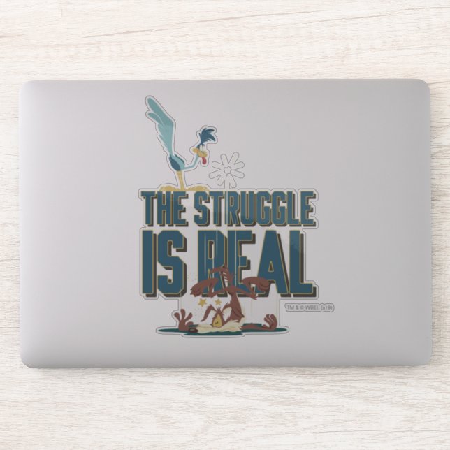 The Struggle Is Real ROAD RUNNER™ & Wile E. Coyote (Computer)