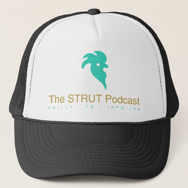 The Strut Trucker Hat (Front)
