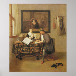 The Studious Life, 1662 Poster
