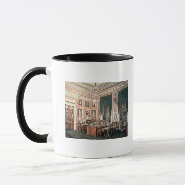 The Study of Alexander III  at Gatchina Palace Mug (Left)