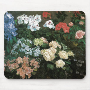 The Study of Flowers Mouse Pad