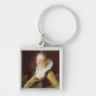 The Study, or The Song, c.1769 Key Ring