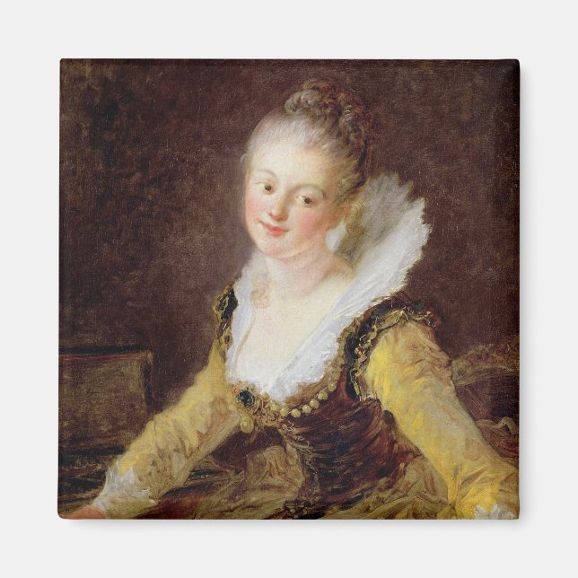 The Study, or The Song, c.1769 Magnet (Front)