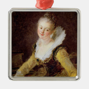 The Study, or The Song, c.1769 Metal Ornament