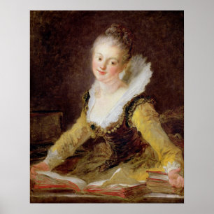 The Study, or The Song, c.1769 Poster