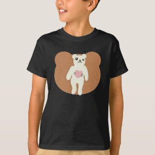The stuffed toy of the bear T-Shirt