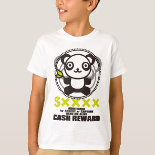 The stuffed toy of the panda T-Shirt