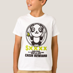 The stuffed toy of the panda T-Shirt