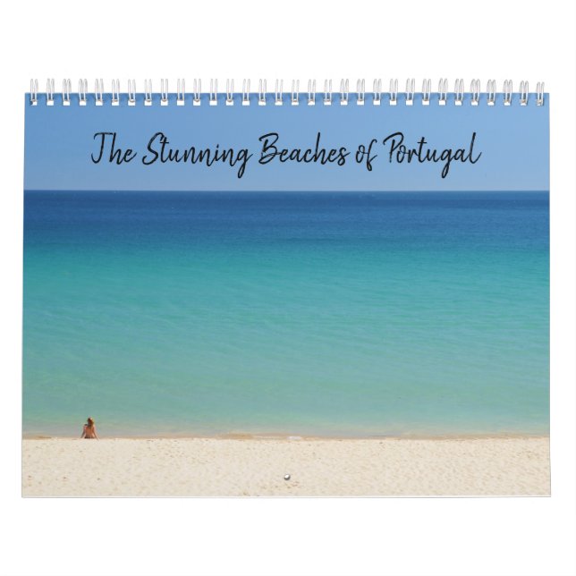 The Stunning Beaches of Portugal Calendar (Cover)