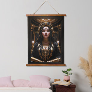 The Stunning Queen Agrathia Niasthus by Xzendor7 Hanging Tapestry