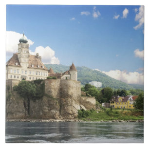 The stunning Schonbuhel Castle sits above the Ceramic Tile