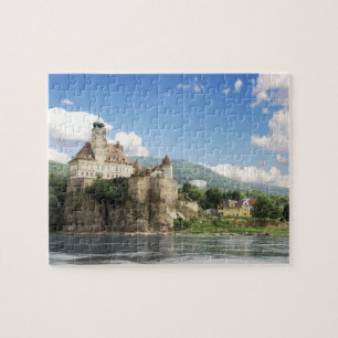 The stunning Schonbuhel Castle sits above the Jigsaw Puzzle