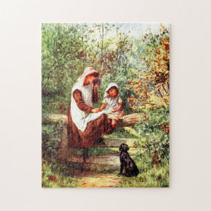The Style by Helen Allingham Jigsaw Puzzle