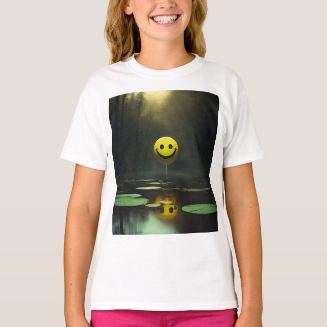 The style of the smiling face T-Shirt (Front)