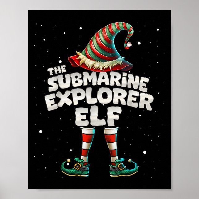 The Submarine Explorer Elf Family Matching Group C Poster (Front)