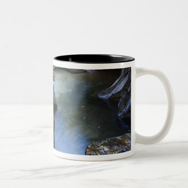 The Subway slot canyon Two-Tone Coffee Mug (Right)