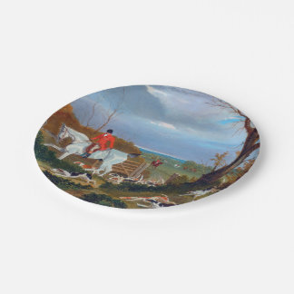 The Suffolk Hunt 1833 Fox Hunt Paper Plate