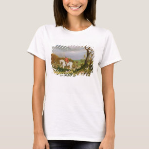 The Suffolk Hunt - Going to Cover near Herringswel T-Shirt