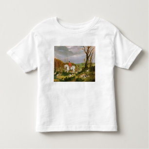 The Suffolk Hunt - Going to Cover near Herringswel Toddler T-Shirt