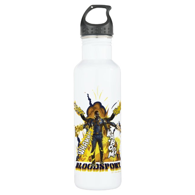 The Suicide Squad | Bloodsport Action Graphic 710 Ml Water Bottle (Front)