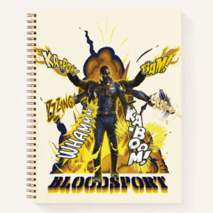 The Suicide Squad Bloodsport Action Graphic Notebook