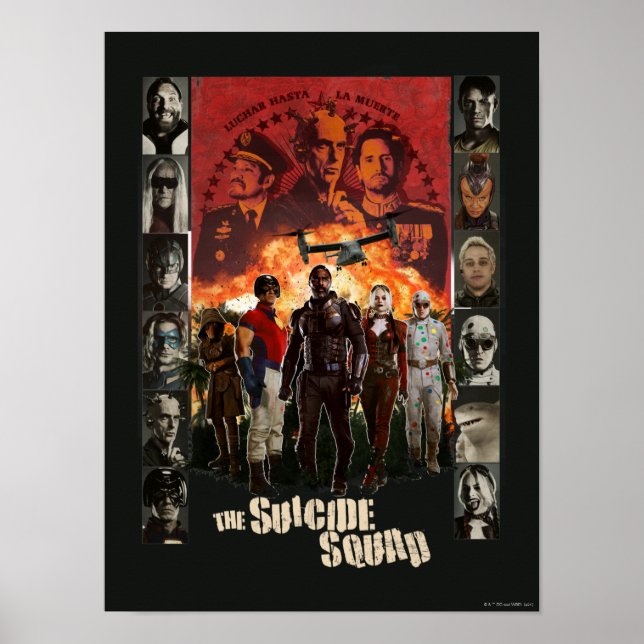 The Suicide Squad | Exlposive Character Roster Poster (Front)