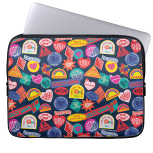 The Suicide Squad Harley Quinn Badge Pattern Laptop Sleeve