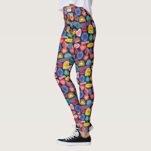 The Suicide Squad   Harley Quinn Badge Pattern Leggings