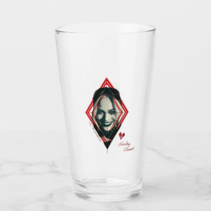 The Suicide Squad Harley Quinn Diamond Target Glass