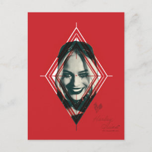 The Suicide Squad   Harley Quinn Diamond Target Postcard