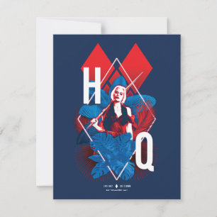 The Suicide Squad Harley Quinn Fern & Diamonds Card