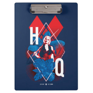 The Suicide Squad Harley Quinn Fern & Diamonds Clipboard