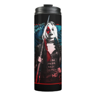 The Suicide Squad | Harley Quinn & Green Ferns Thermal Tumbler