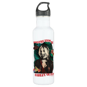 The Suicide Squad Harley Quinn Winking 710 Ml Water Bottle