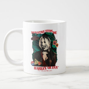 The Suicide Squad   Harley Quinn Winking Large Coffee Mug