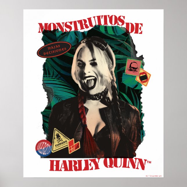 The Suicide Squad | Harley Quinn Winking Poster (Front)