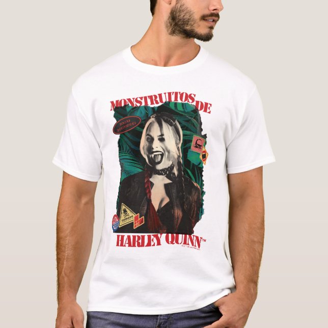 The Suicide Squad | Harley Quinn Winking T-Shirt (Front)