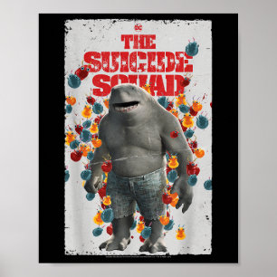 The Suicide Squad King Shark Poster 