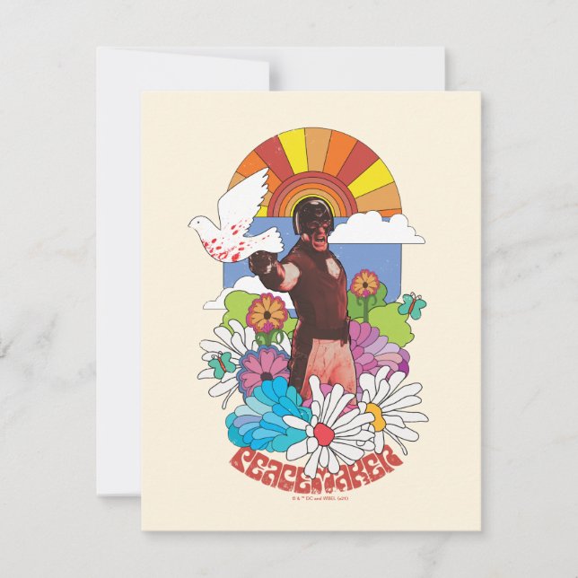 The Suicide Squad | Peacemaker Flowers & Sunshine Card (Front)