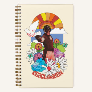 The Suicide Squad Peacemaker Flowers & Sunshine Notebook