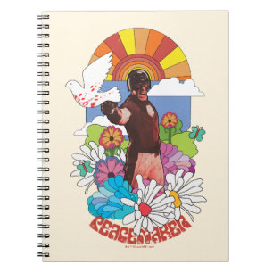 The Suicide Squad Peacemaker Flowers & Sunshine Notebook