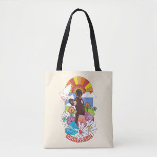 The Suicide Squad Peacemaker Flowers & Sunshine Tote Bag